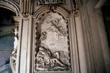 Villa Bellavista - Decorazione di un'alcova